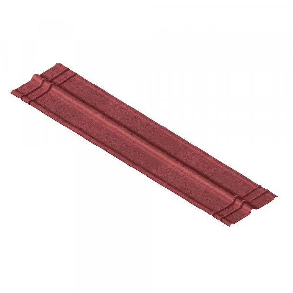 Confira as características de 8 tipos de telha 5 Telha-cumeeira-de-fibra-vegetal-200x45cm-3mm-vermelha-Onduline