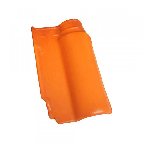 Confira as características de 8 tipos de telha 1 Telha-portuguesa-de-ceramica-39x24cm-10mm-Realeza-vermelha-resinada-Barrobello