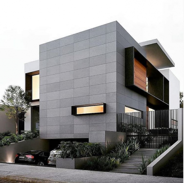 casa-estilo-industrial-fachada-cinza