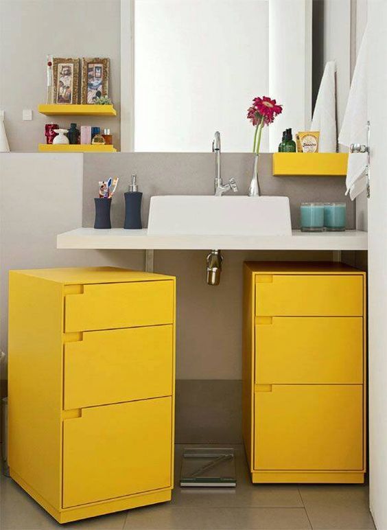 gabinete-para-banheiro-de-rodinhas-amarelo-pinterest