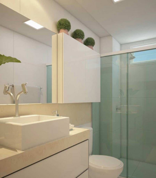 Confira algumas inspirações para armário de banheiro 3 armarinho-lateral-banheiro