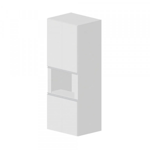 Armario-duplo-para-cozinha-com-espaco-para-1-forno-Montreal-branca-Bonatto