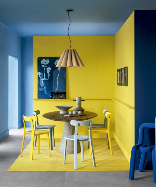 ambiente-integrado-setorizado-pintura-tinta-cor-colorido-sala-estar-cozinha-jantar