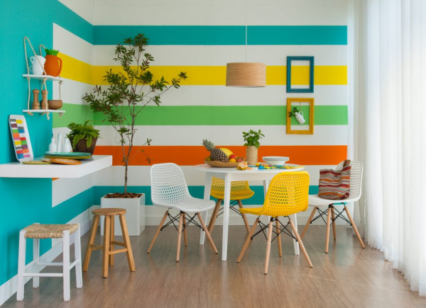 parede-listrada-listras-cores-cor-ampliar-espaco-reduzido-tinta-pintura
