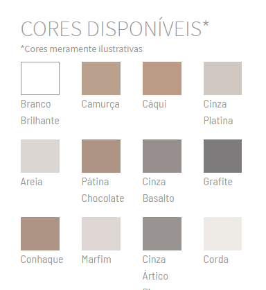 cores rejuntamento acrilico sika