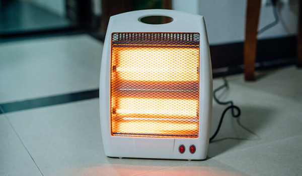 aquecedor incandescente elétrico (imagem: C&C/reprodução)