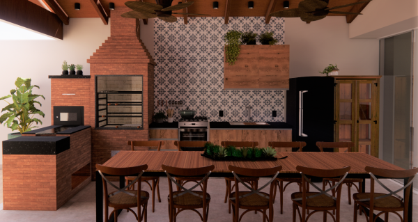 Dicas de decoração para área da churrasqueira