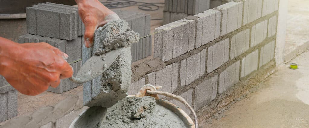 bloco estrutural na construção