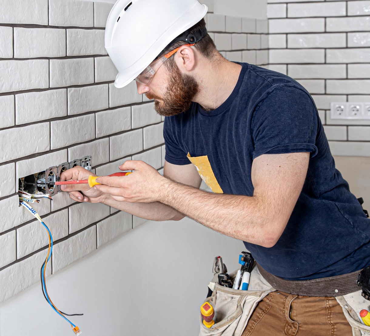 Tomadas e interruptores fiação elétrica da casa