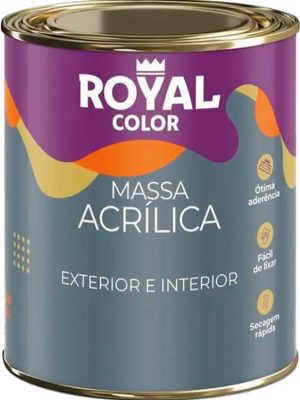 Lata de Massa acrílica Royalcolor