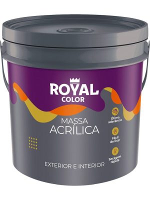 Massa acrílica Royalcolor