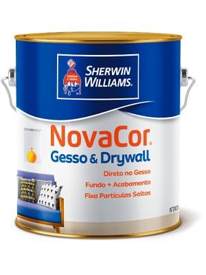 Tinta Sherwin Williams Direito no Gesso